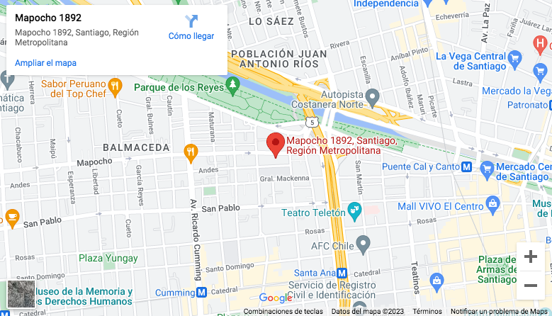 Se arrienda departamento 1d 1b Av. Mapocho